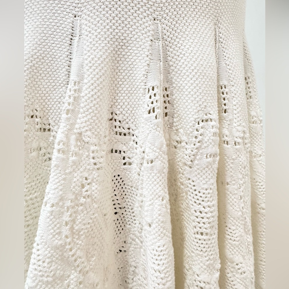 ALAIA Skater cotton lace mini dress - Picture 6 of 11